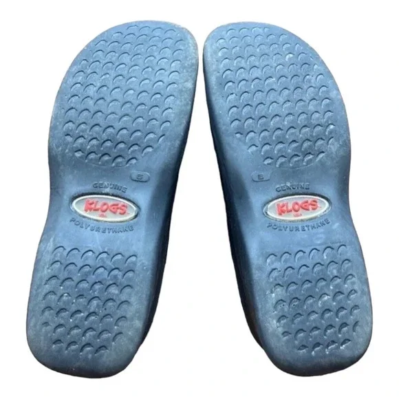 Klogs Womens Mules Shoes Black Slip On Flat Heel Work Comfort 8 - Picture 6 of 9